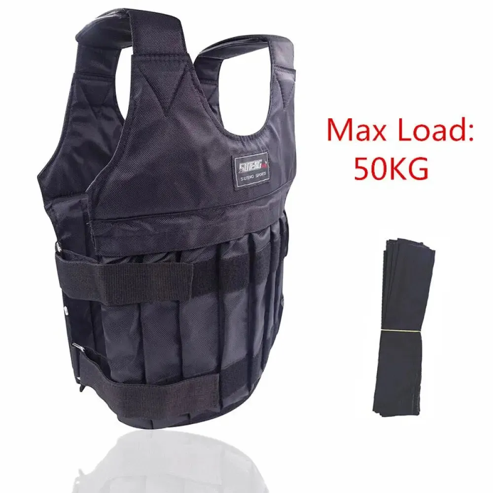 20 50kg Adjustable Weight Vest for Gym Workout