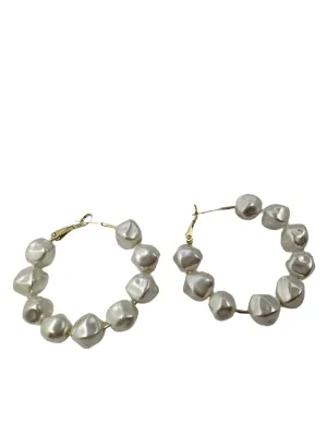 Aruba Pearl Hoops