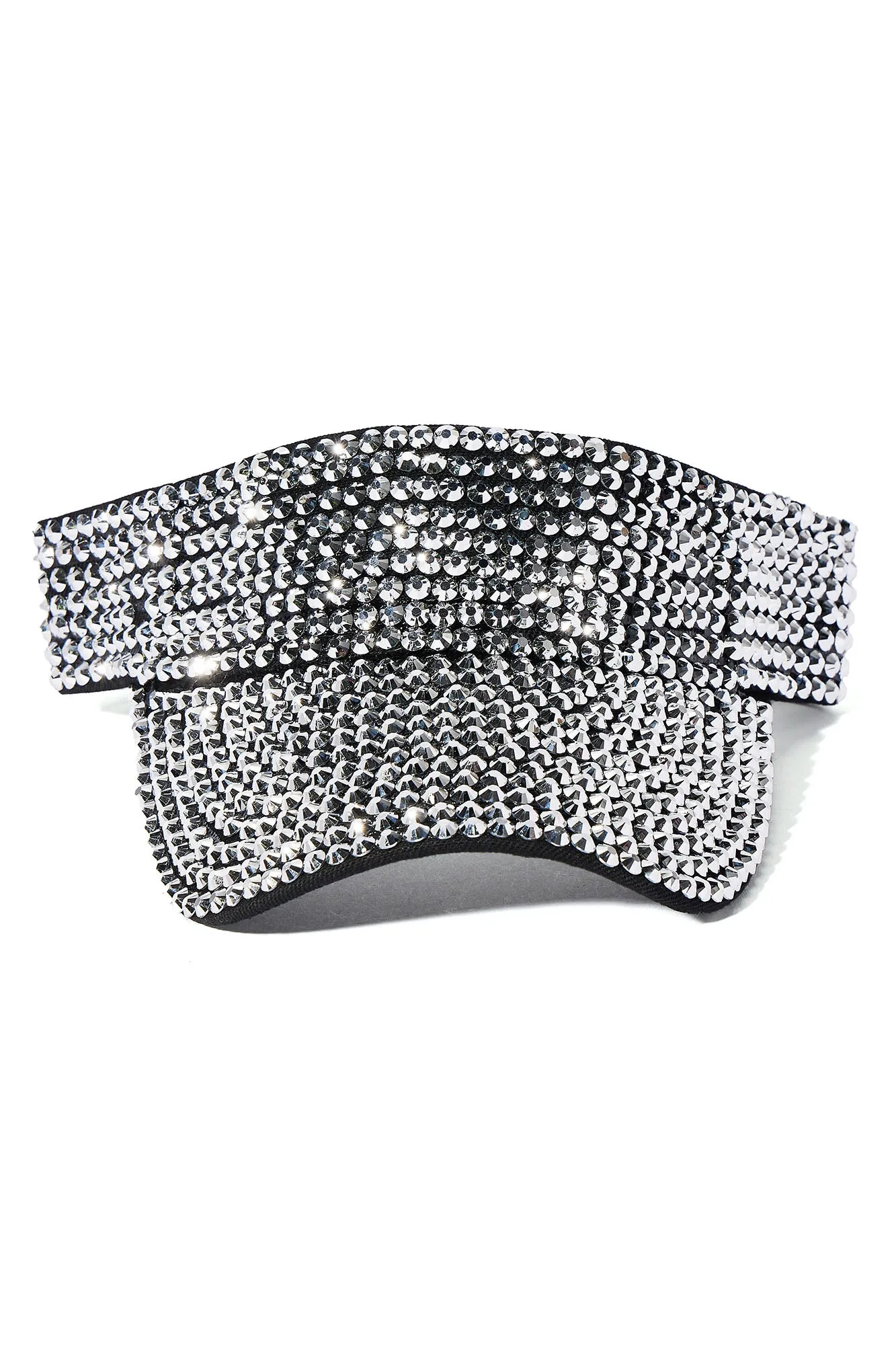 At First Glance Visor - Black/Silver