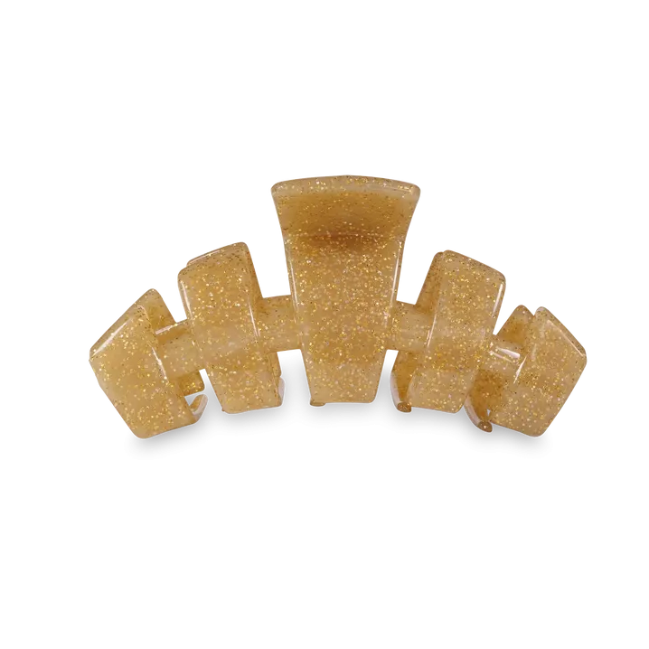 Classic Gold Glitter Hair Clip