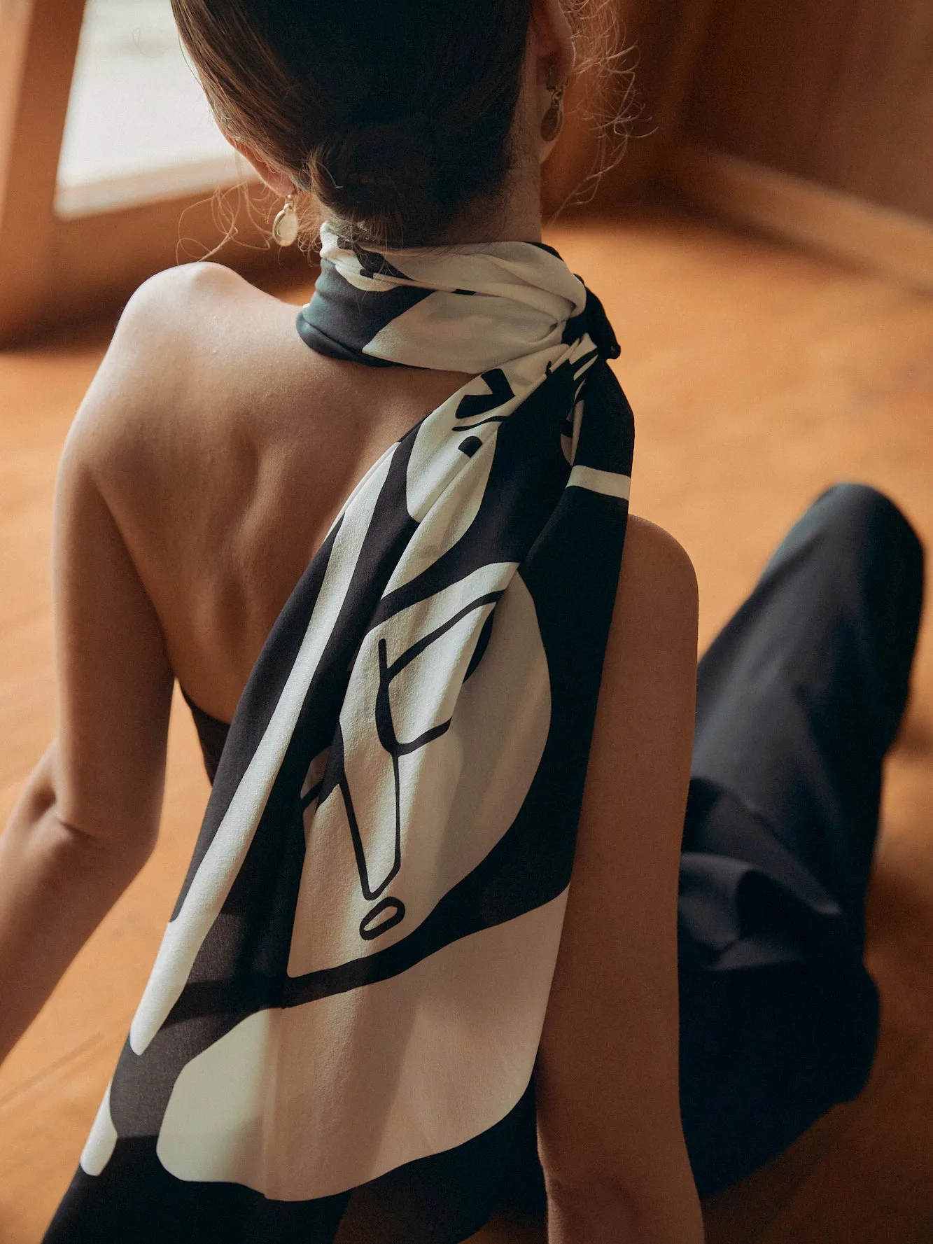 Fez Silk Scarf