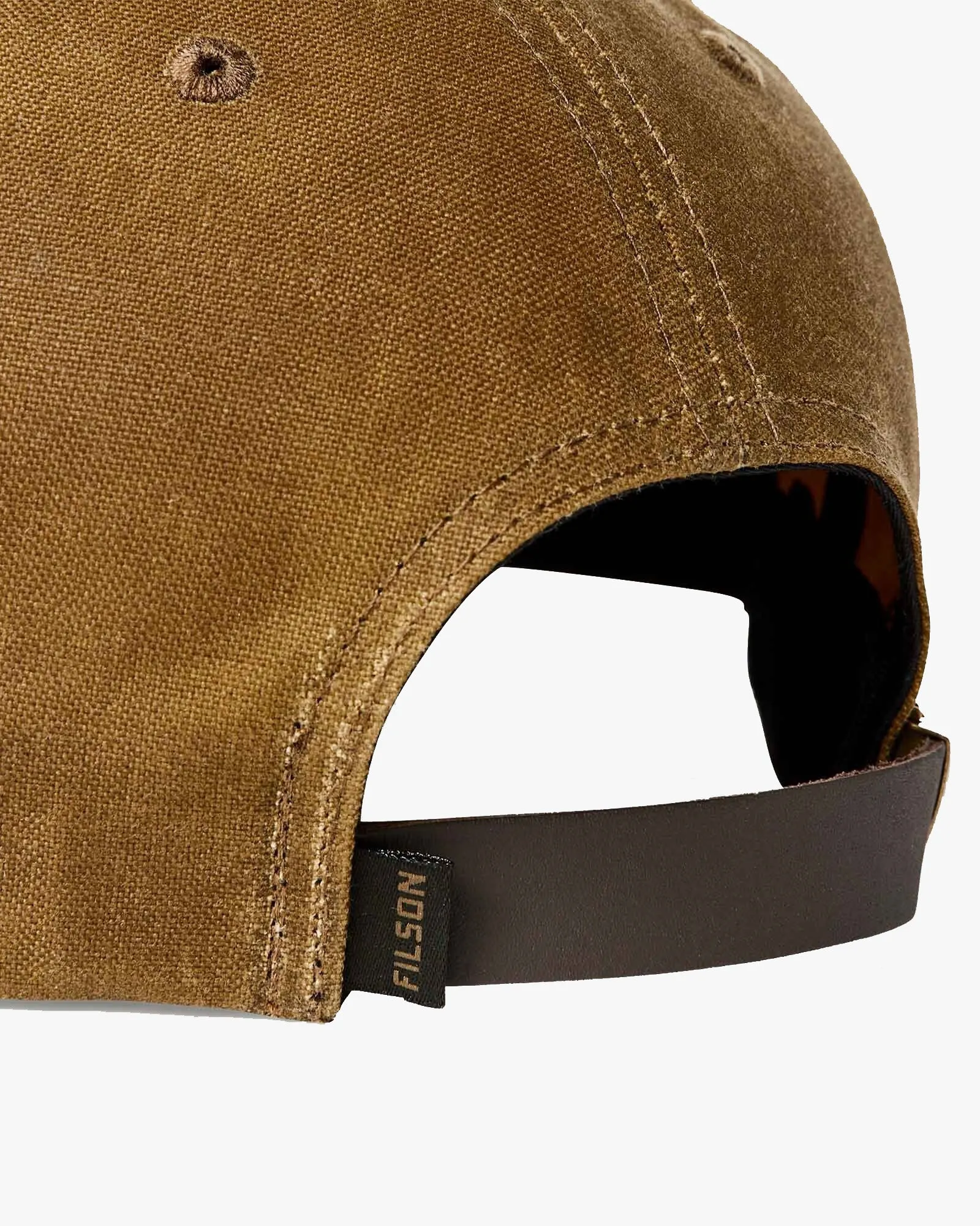Filson Oil Tin Low Profile Logger Cap - Dark Tan