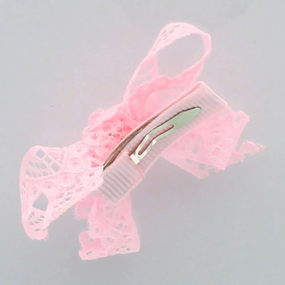 Petite Lace Baby Hair Clippie
