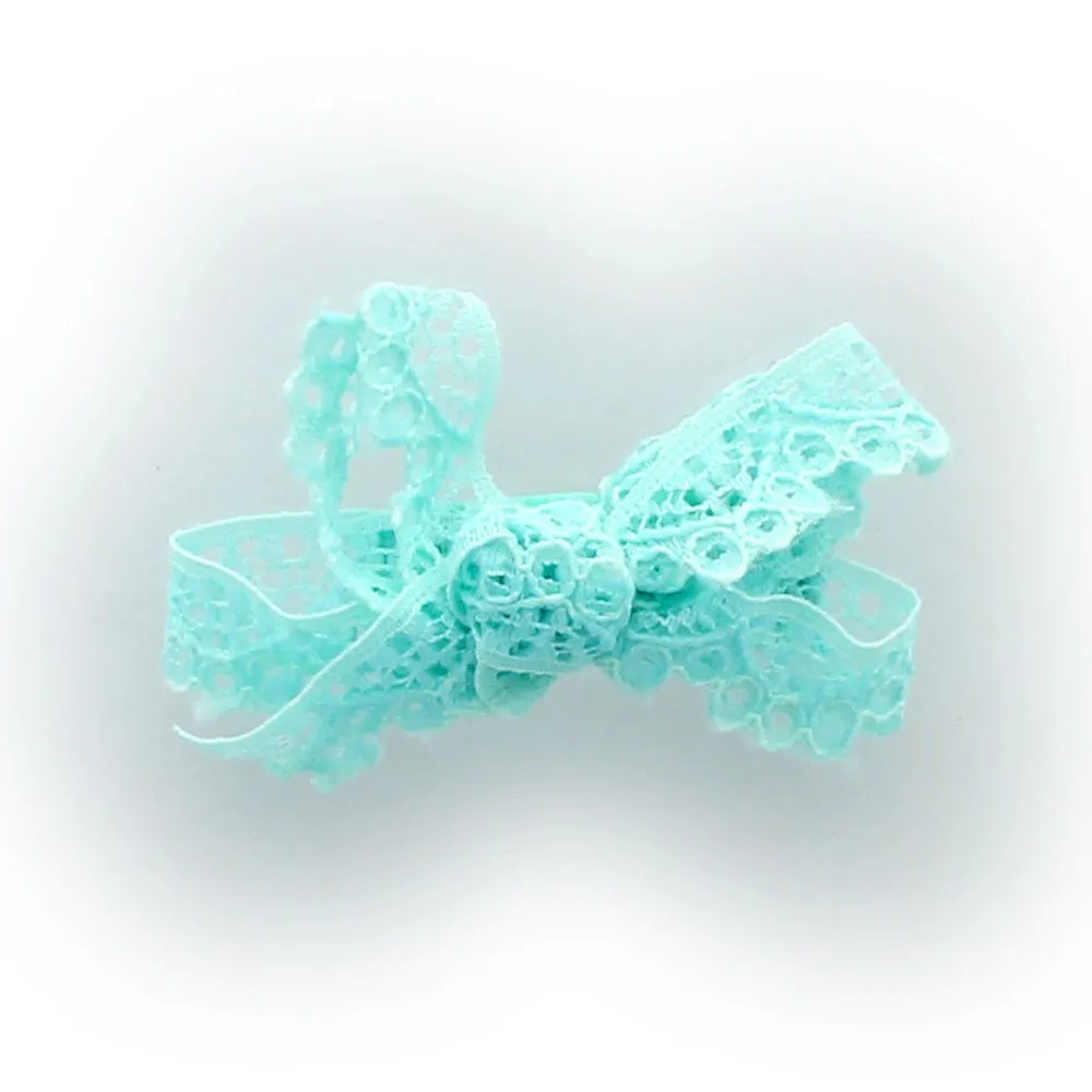 Petite Lace Baby Hair Clippie