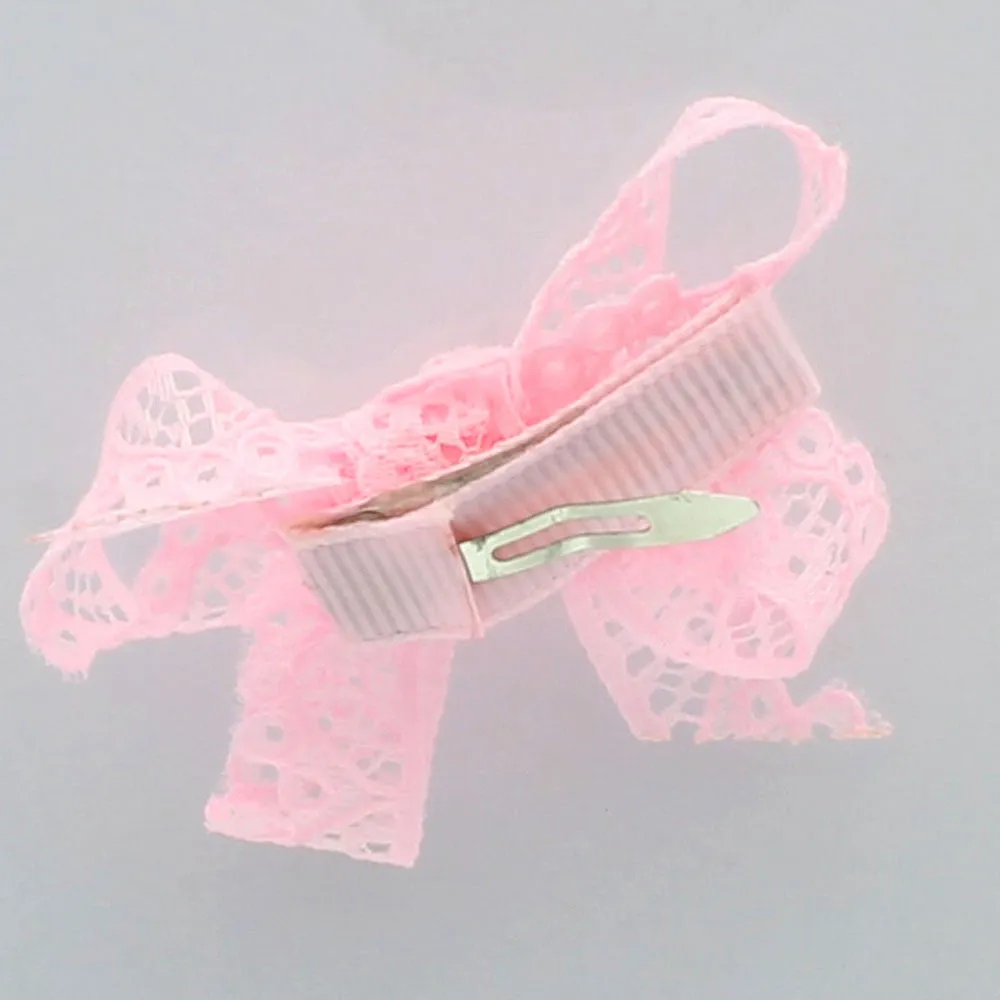 Petite Lace Baby Hair Clippie